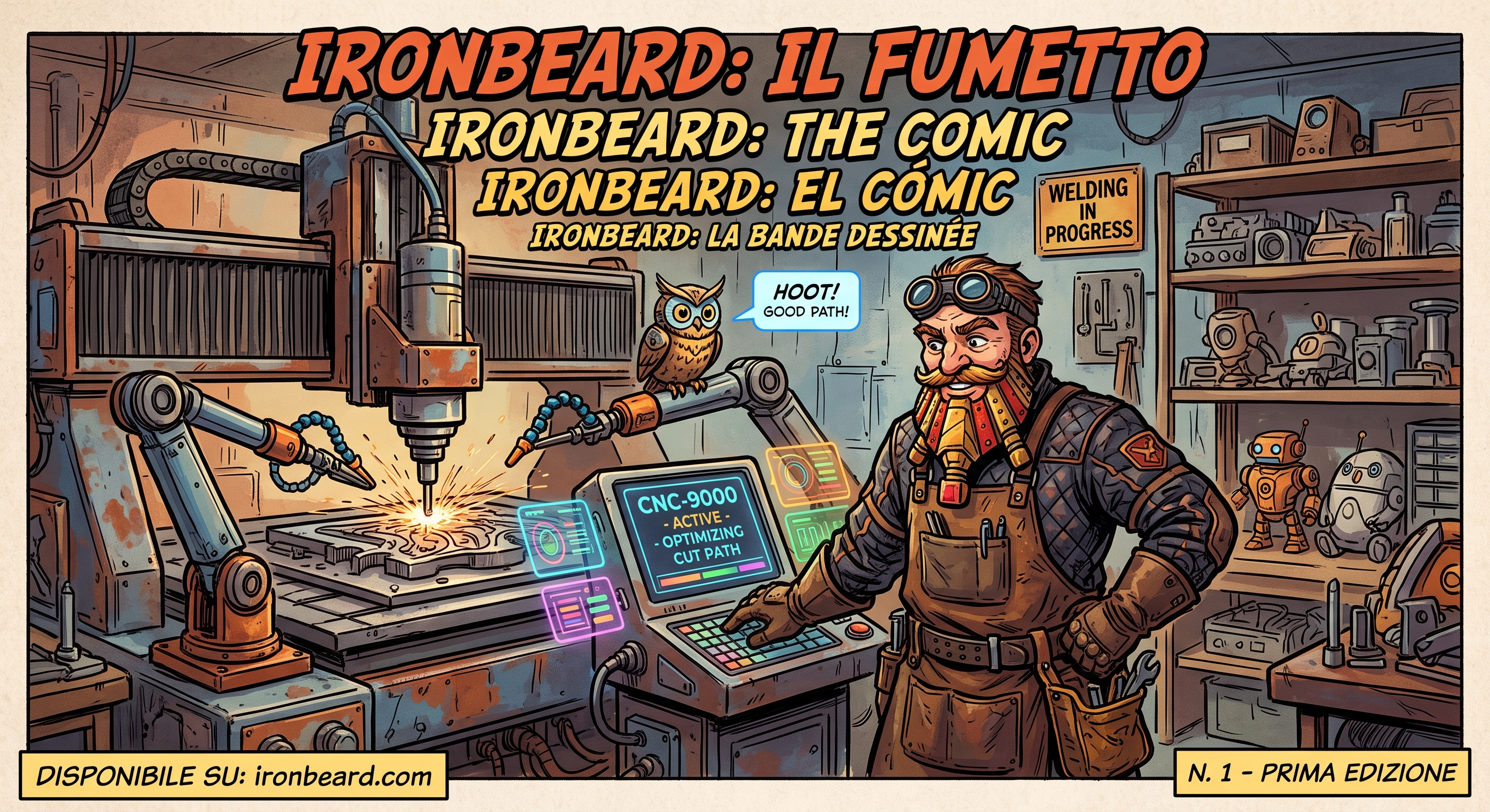 Ironbeard in fumetto - Episodio 1