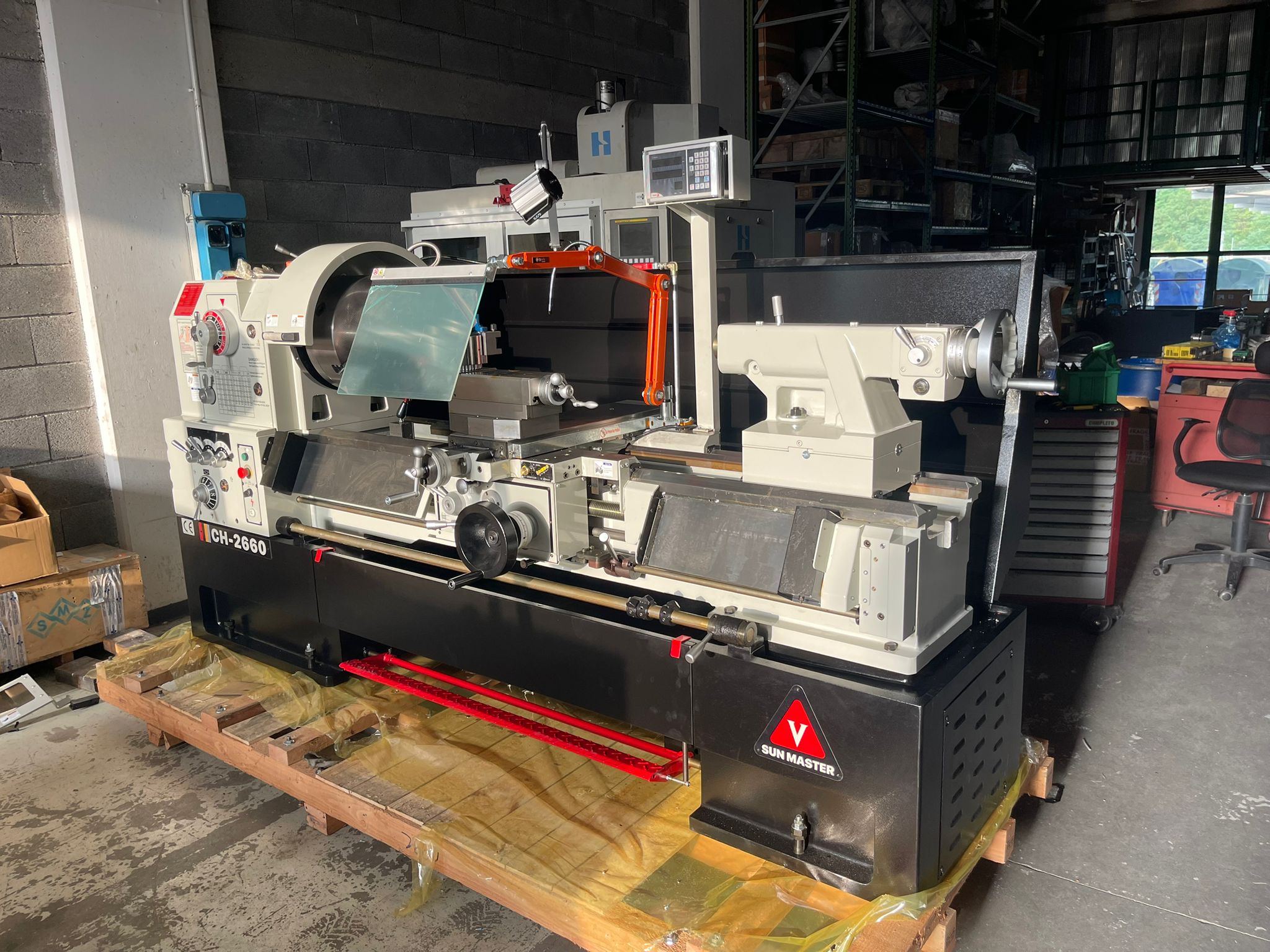 Tornio manuale CH 2660 x 1500 x 104